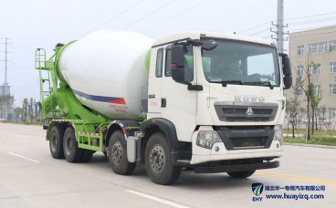 重汽豪沃HOWO T5G輕量化14方攪拌車