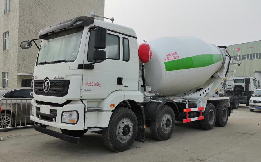 12方混凝土罐車陜汽德龍M3000輕量化
