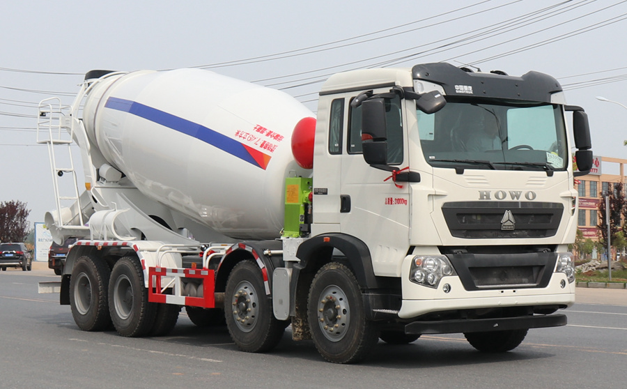 8方重汽T5G公告攪拌車圖片-右側(cè)邊