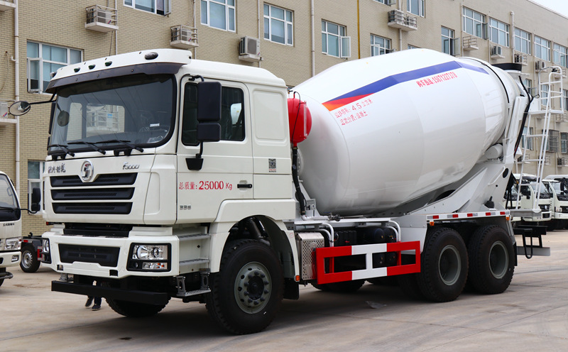 陜汽德龍F3000混凝土攪拌罐車